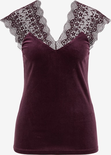 WE Fashion Toppi värissä viininpunainen, Tuotenäkymä