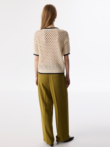 Pull-over Twist en blanc