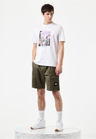 Weekend Offender T-Shirt 'Turf Wars' in Weiß