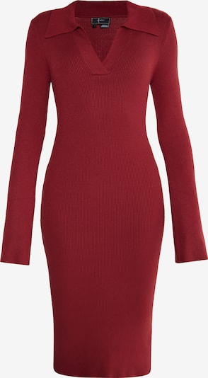 faina Dress in Wine red, Item view