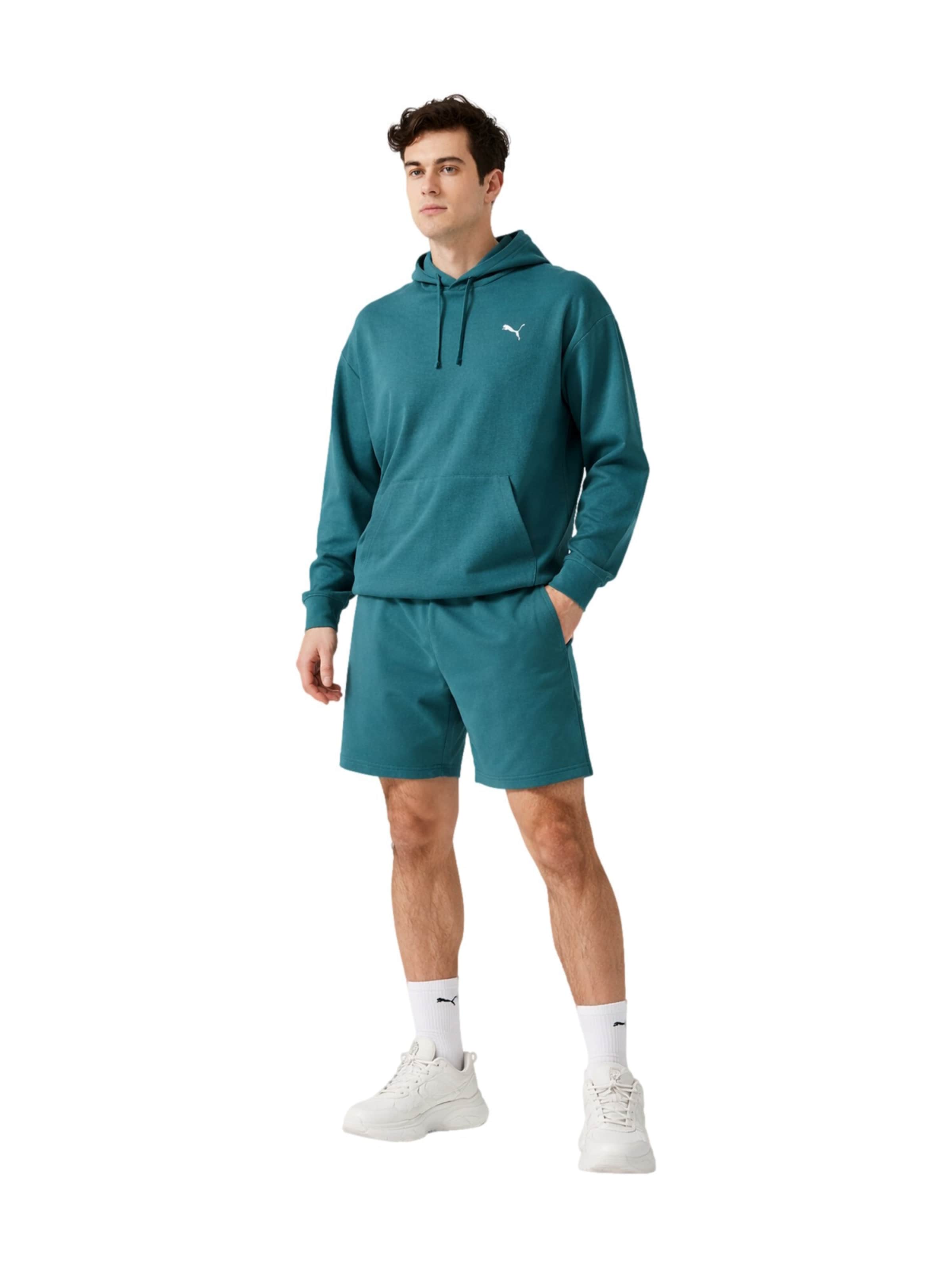 PUMA Sweatshirt 'ESS ELEVATED' i grøn