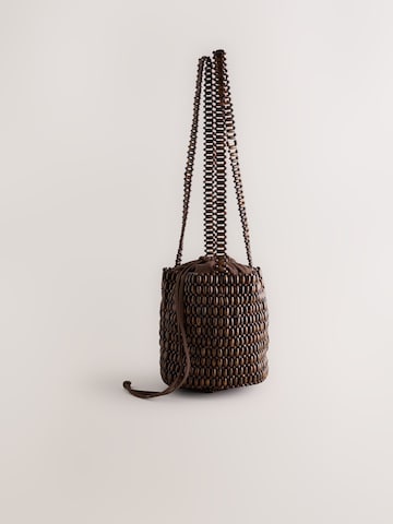 Sac bandoulière Next en marron