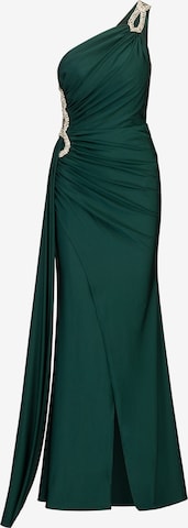 Kraimod - Vestido de noche en verde: frente