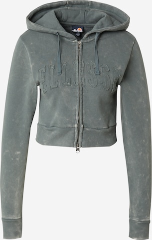 ELLESSE Zip Up Hoodie Lou in Green ABOUT YOU