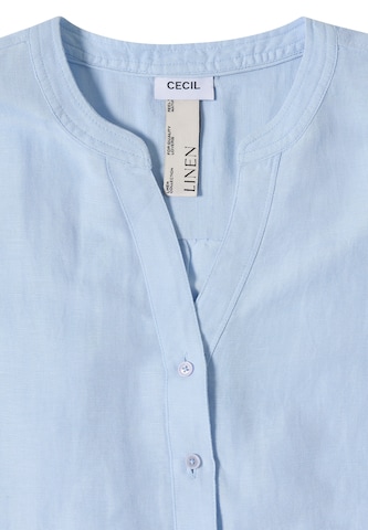 CECIL Bluse in Blau