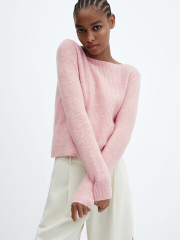 MANGO Sweater 'Rosa' in Pink: front