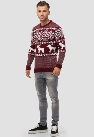 behype Strickpullover 'MSWTHOREY' in Mischfarben