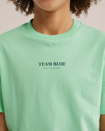 WE Fashion Футболка в Зеленый