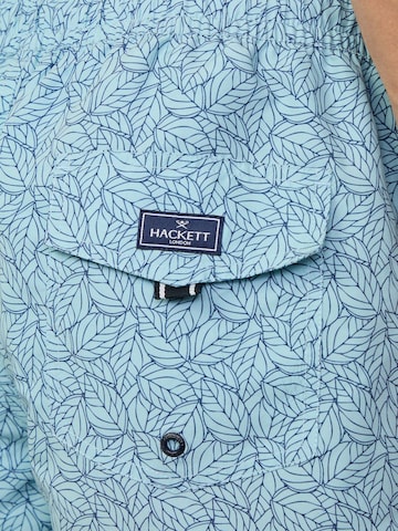 Hackett London Badeshorts in Blau
