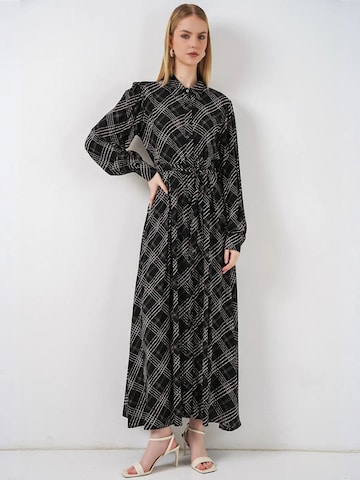 Bigdart Shirt dress 'Midi' in Black: front