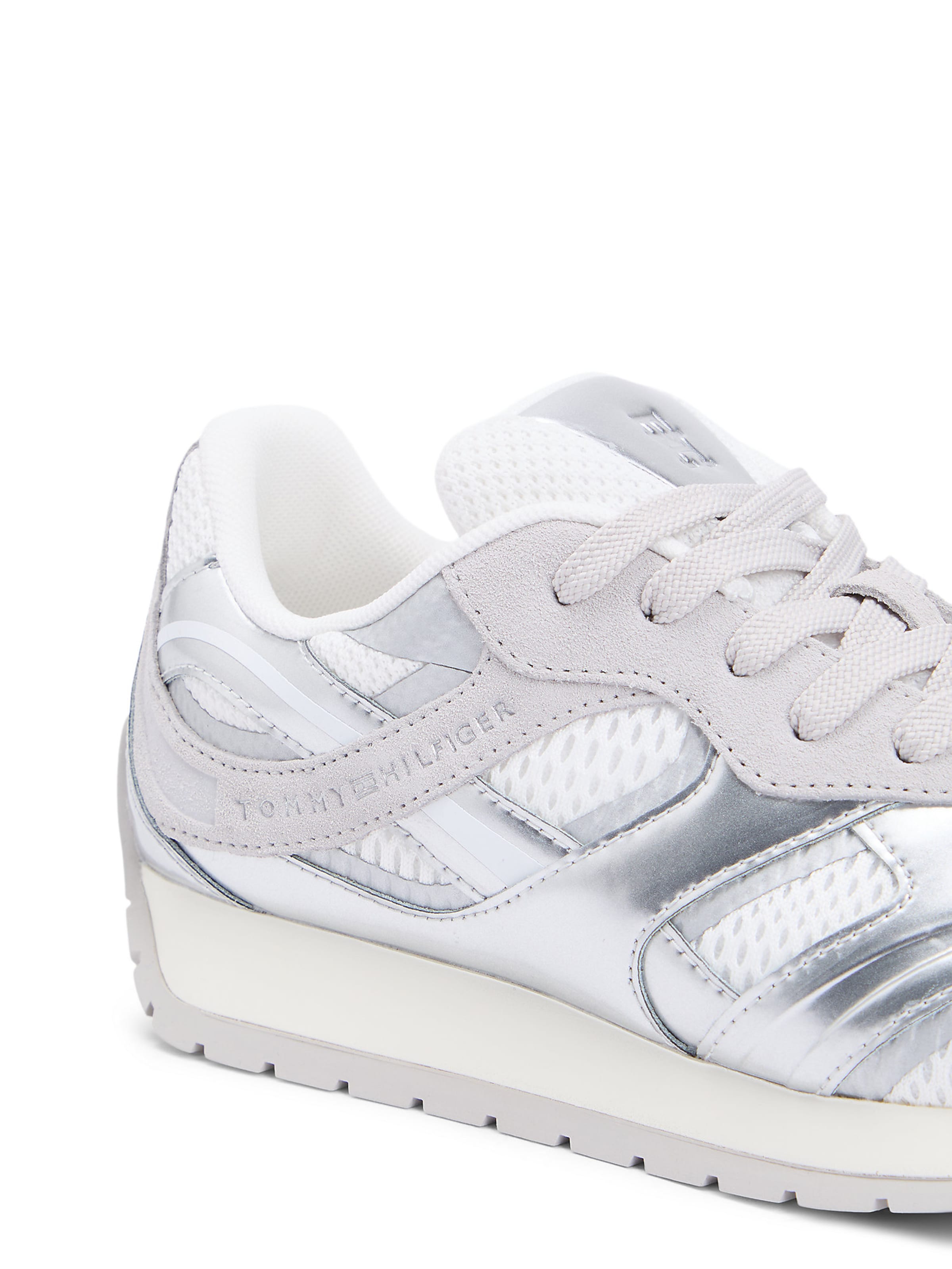 Baskets basses TOMMY HILFIGER en argent