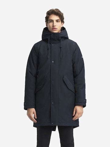 AIGLE Преходна парка 'Gore-Tex' в синьо: отпред