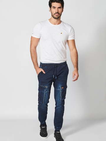 KOROSHI Слим Джинсы-карго в Синий