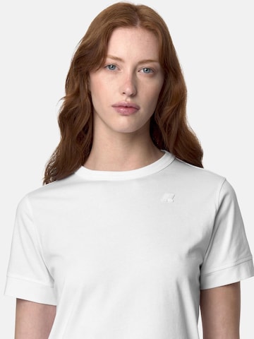 K-Way T-shirt 'K-WAY EMEL JERSEY T-SHIRT T-Shirt e Polo' i vit