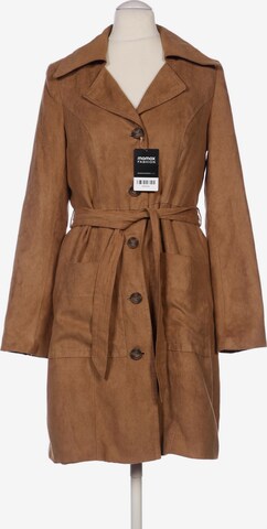 TAMARIS Jacket & Coat in M in Brown: front
