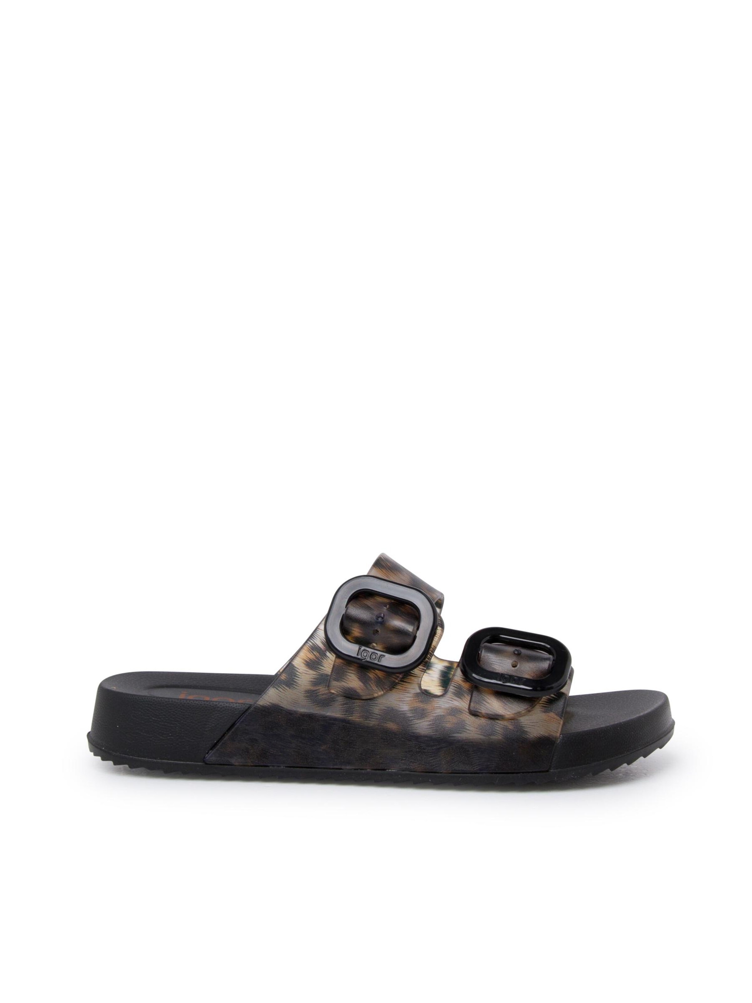 Claquettes / Tongs IGOR en noir