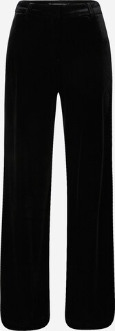 Wide Leg Pantalon 'MARGARET' ONLY en noir : devant