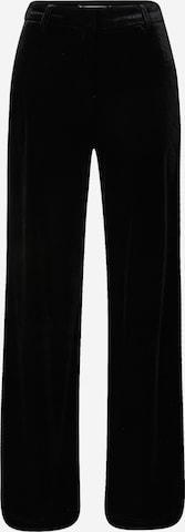 ONLY Wide leg Broek 'MARGARET' in Zwart: voorkant