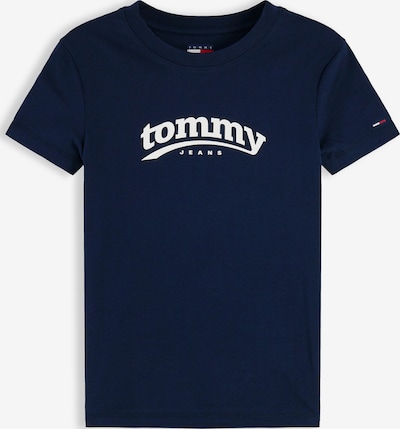 XXS dydžio Marškinėliai 'ESS' iš Tommy Jeans, spalva – tamsiai mėlyna / balta, Prekių apžvalga