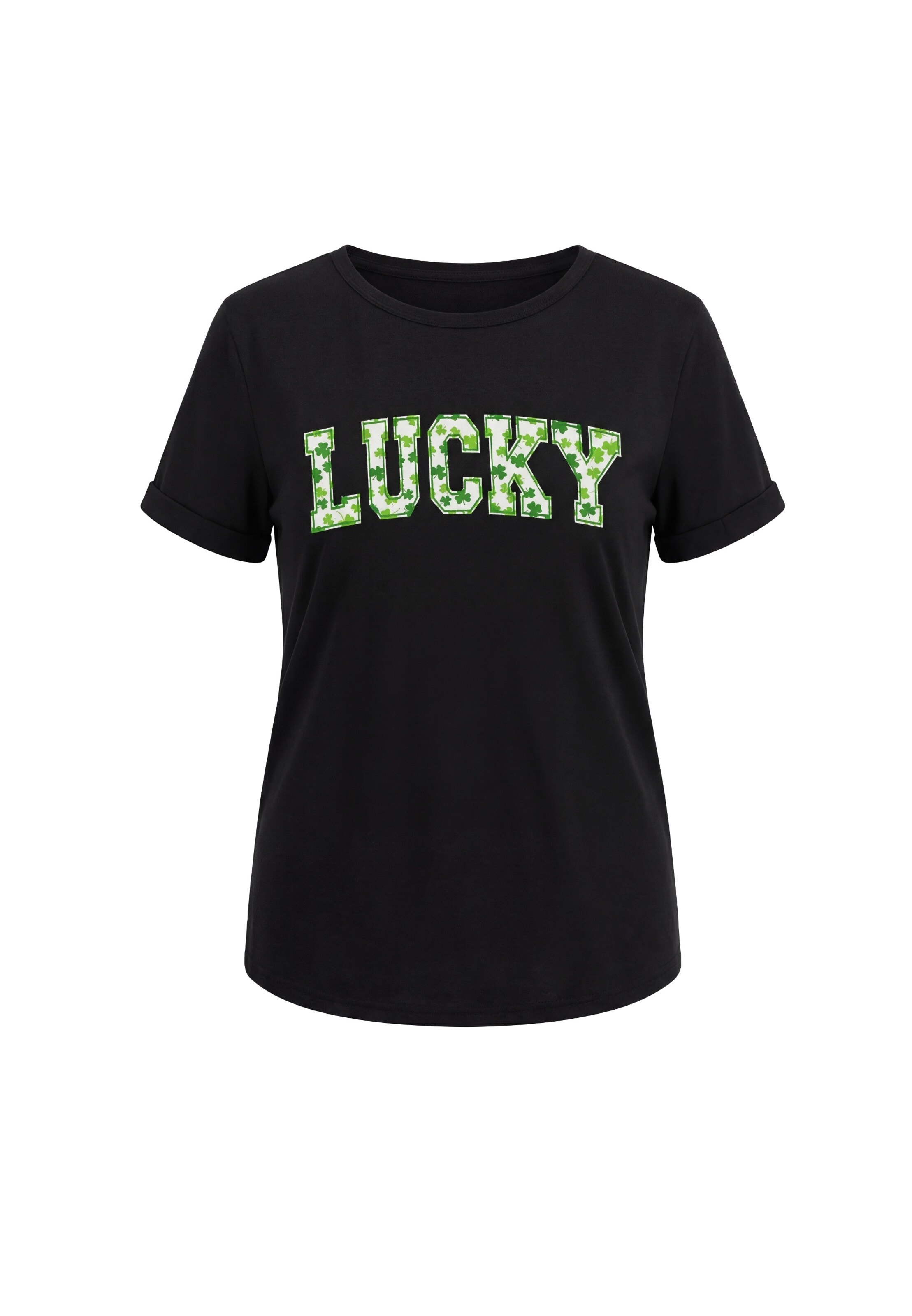 usha FESTIVAL T-Shirt in Schwarz: Vorderseite