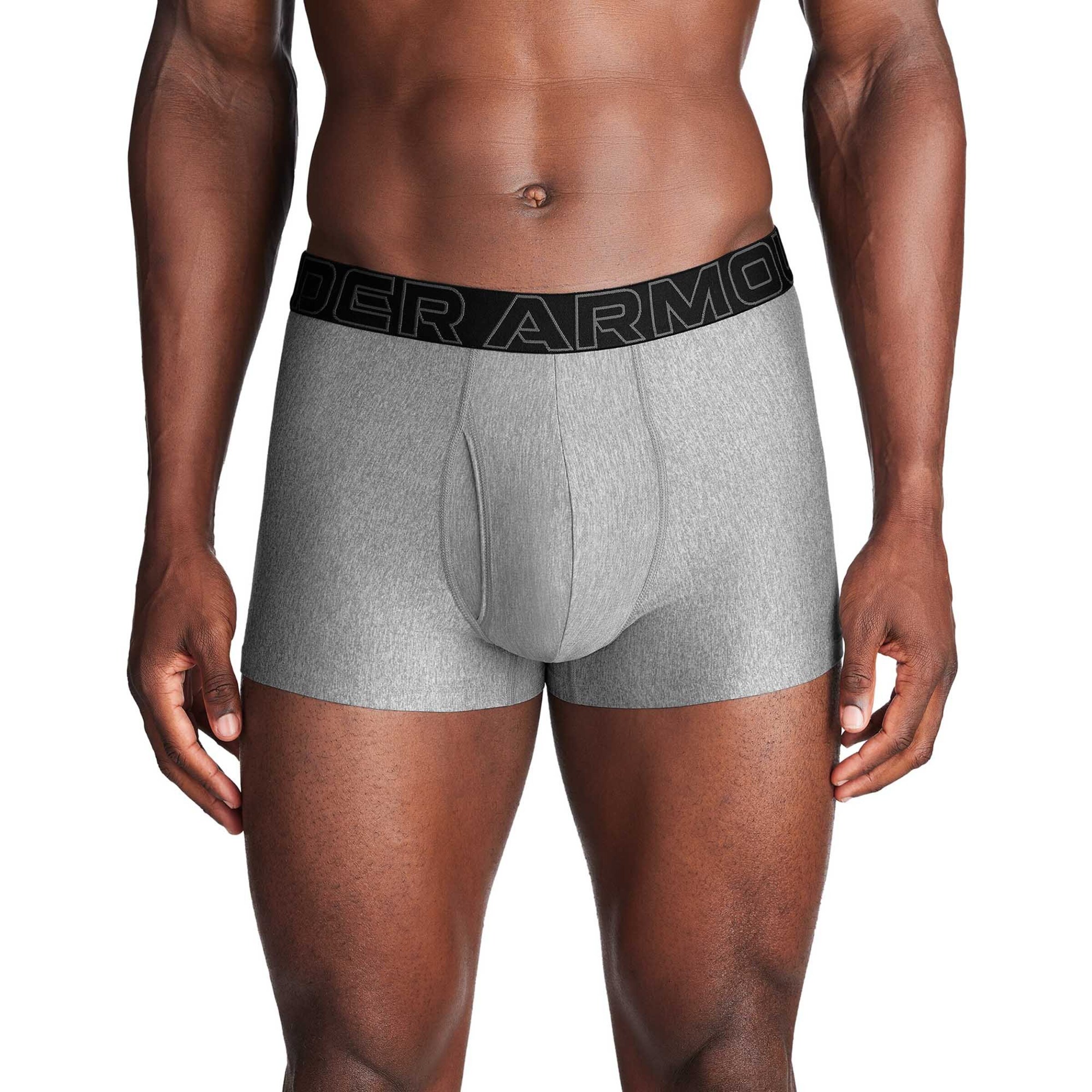 UNDER ARMOUR Athletic Underwear in Grey: front
