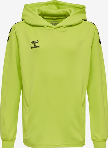 Hummel Athletic Sweatshirt in Yellow: front