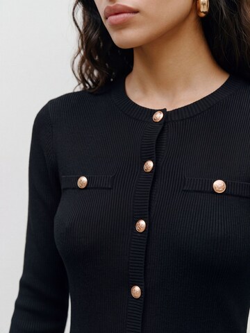 Robes en maille 'VMPicco' VERO MODA en noir