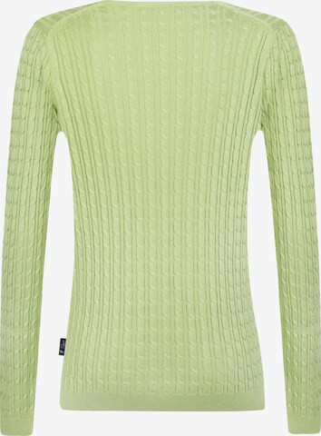 DENIM CULTURE Pullover 'Verla' i grøn