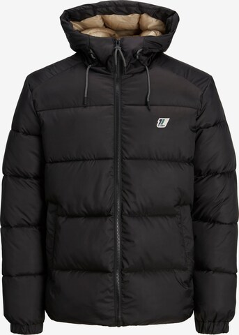 Veste mi-saison 'Slope' JACK & JONES en noir : devant