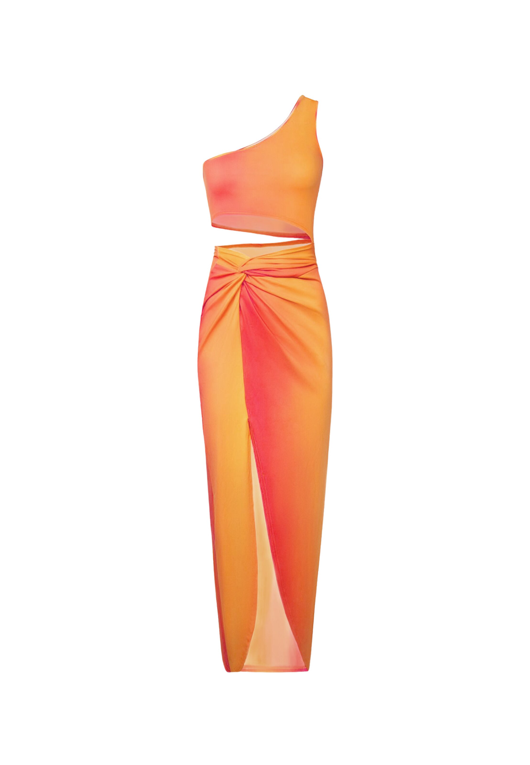 OW Collection Kleid 'Isabel' in orange, Produktansicht