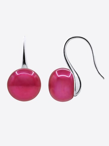 Ateliers Saint Germain Earrings 'LAVANDOU' in Red: front