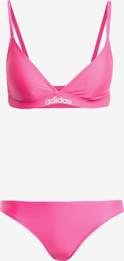 Sportinis bikinis 'Ess' iš ADIDAS SPORTSWEAR, spalva – šviesiai rožinė / balta, Prekių apžvalga