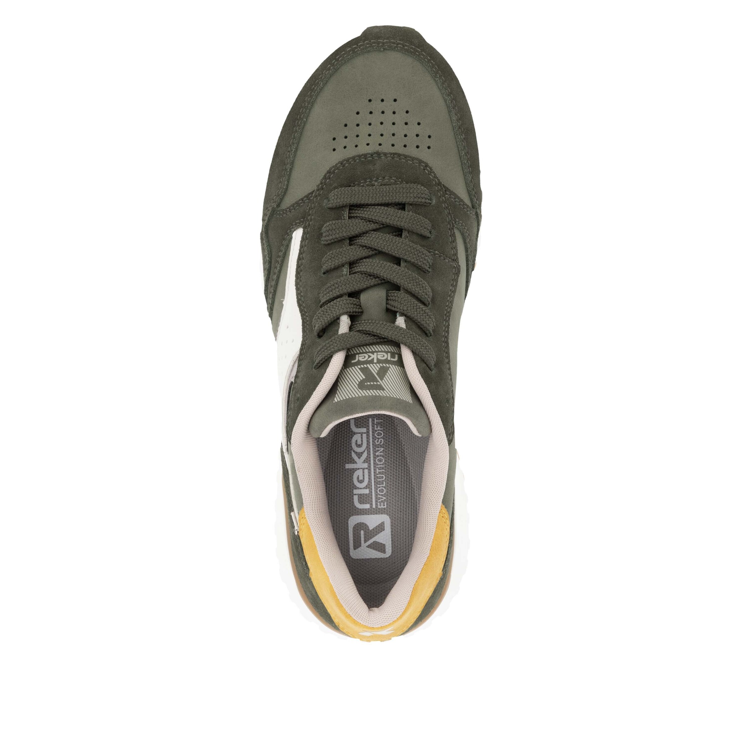 Sneaker bassa di Rieker Sport in verde