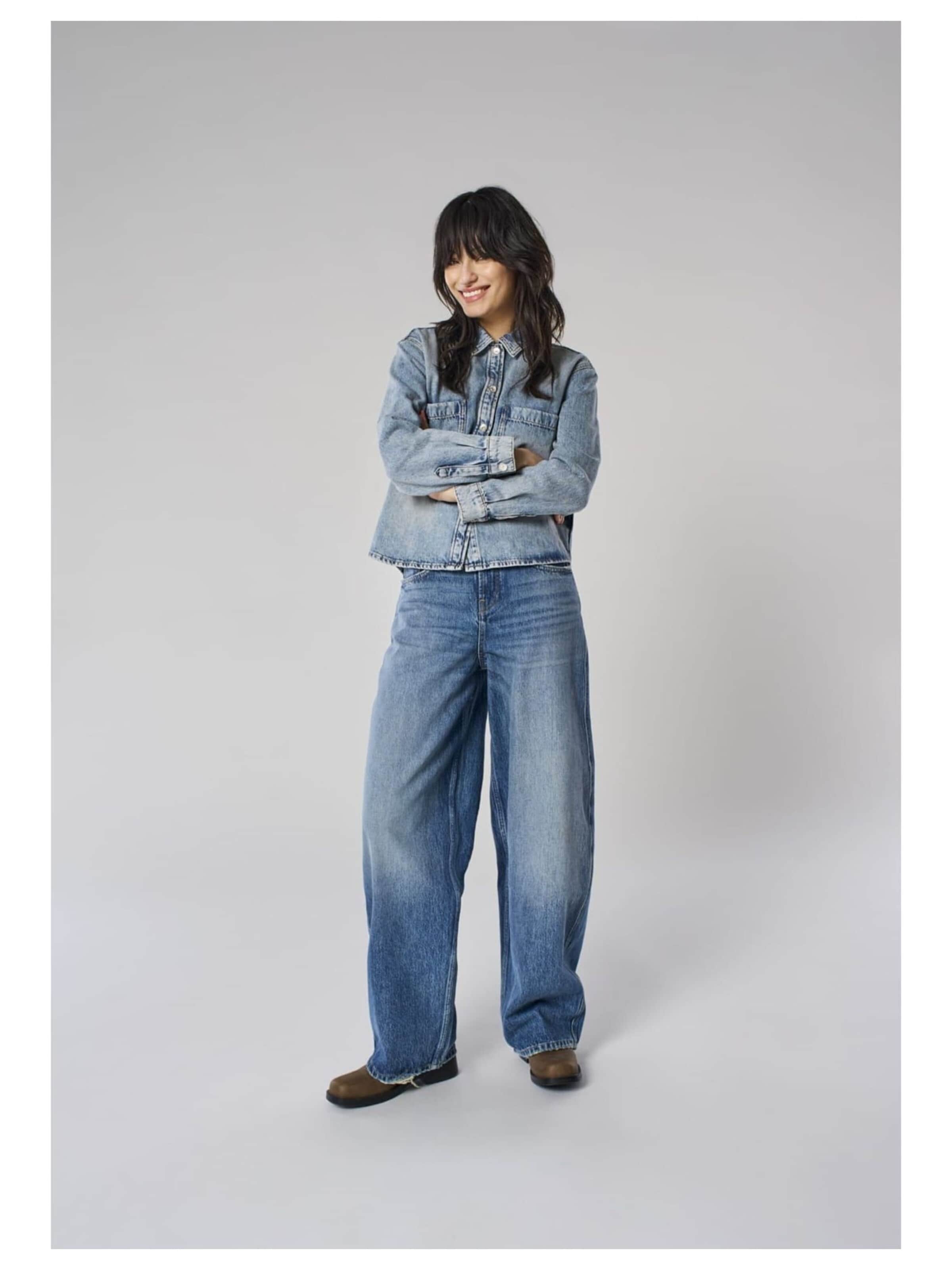 ONLY Baggy Jeans 'Taylor' in Blue: front