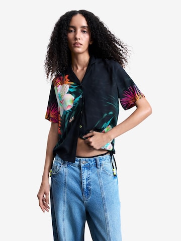 Desigual Блуза в черно: отпред