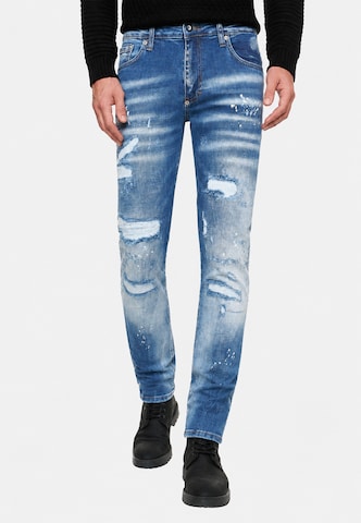 Rusty Neal Slim fit Jeans in Blue: front