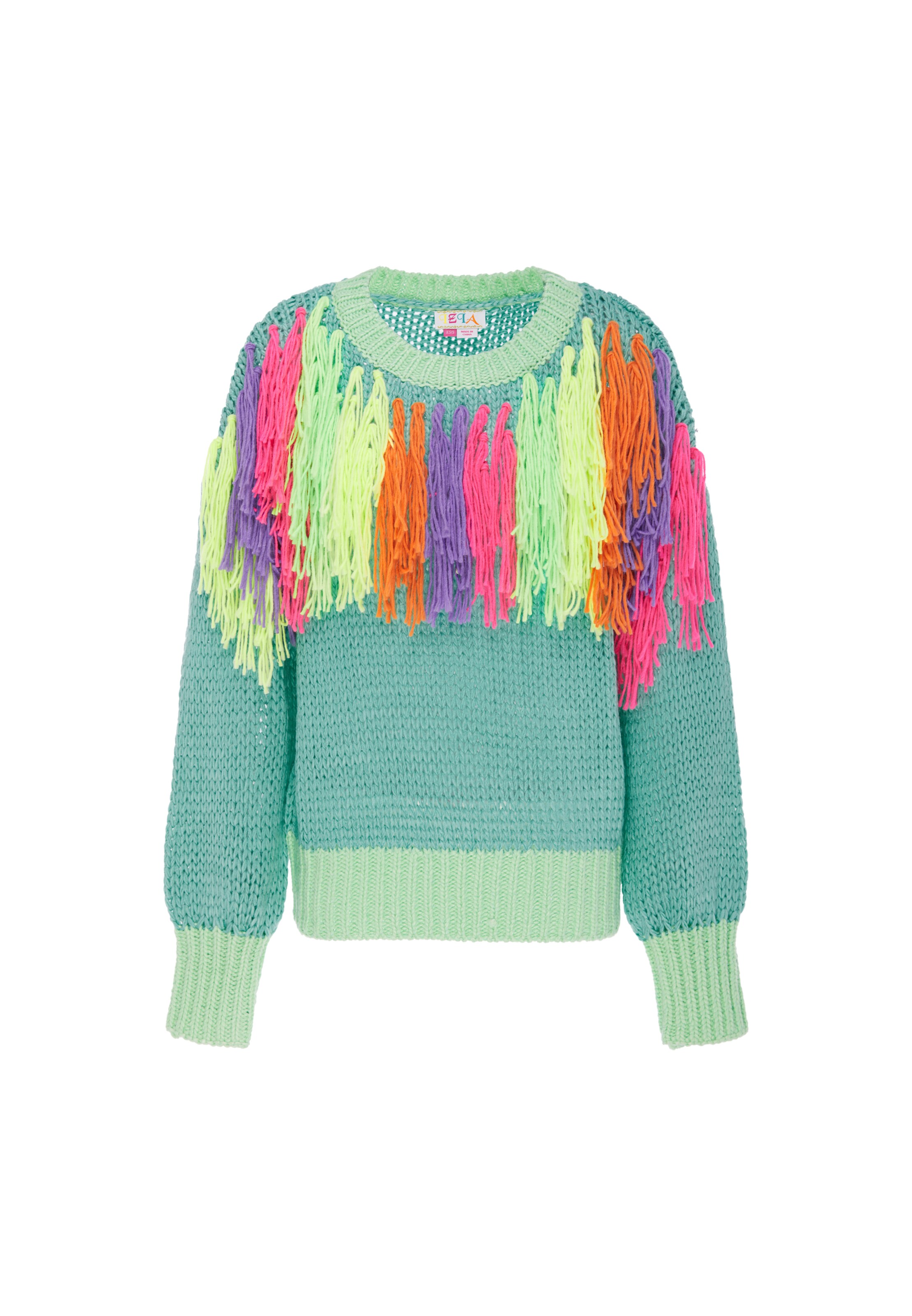 IZIA - Jersey en azul: frente