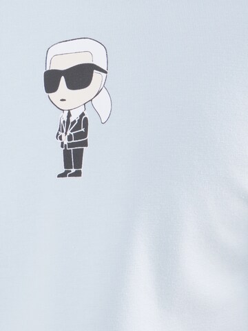 Tricou de la Karl Lagerfeld pe albastru