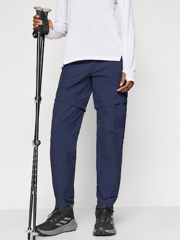 mėlyna ADIDAS TERREX Standartinis Sportinės kelnės 'XPR'