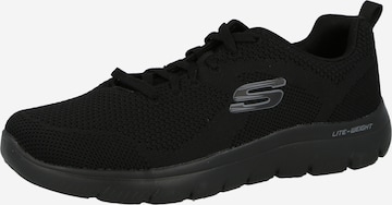 Baskets basses 'Summits Brisbane' SKECHERS en noir : devant