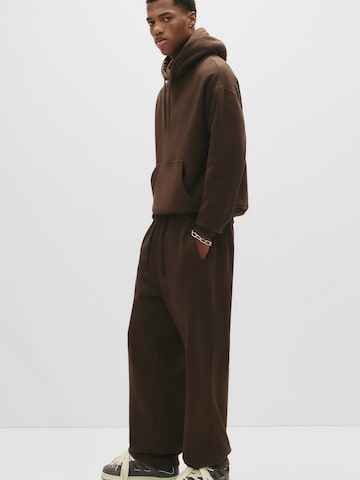 Pull&Bear Loosefit Hose in Braun