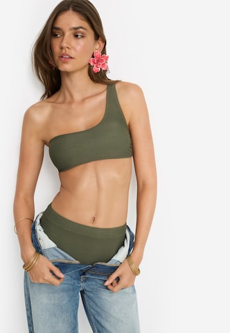 LSCN by LASCANA Bralette Bikini top 'Gina' in Green