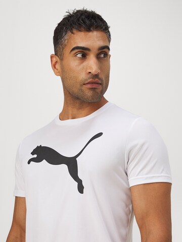PUMA Funkčné tričko 'Tad Essentials' - Biela