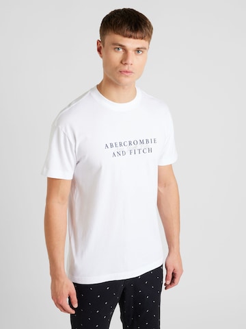 T-Shirt Abercrombie & Fitch en bleu : devant