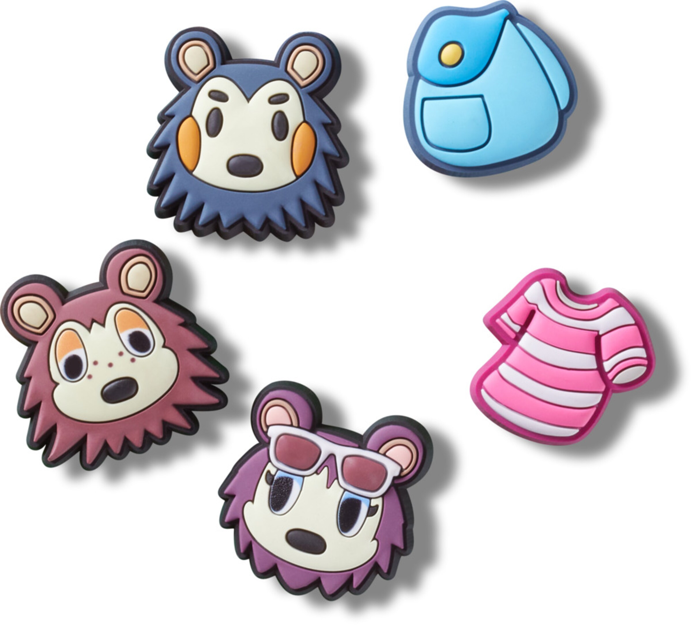 Crocs Shoe Accessories in Mixed colors: front