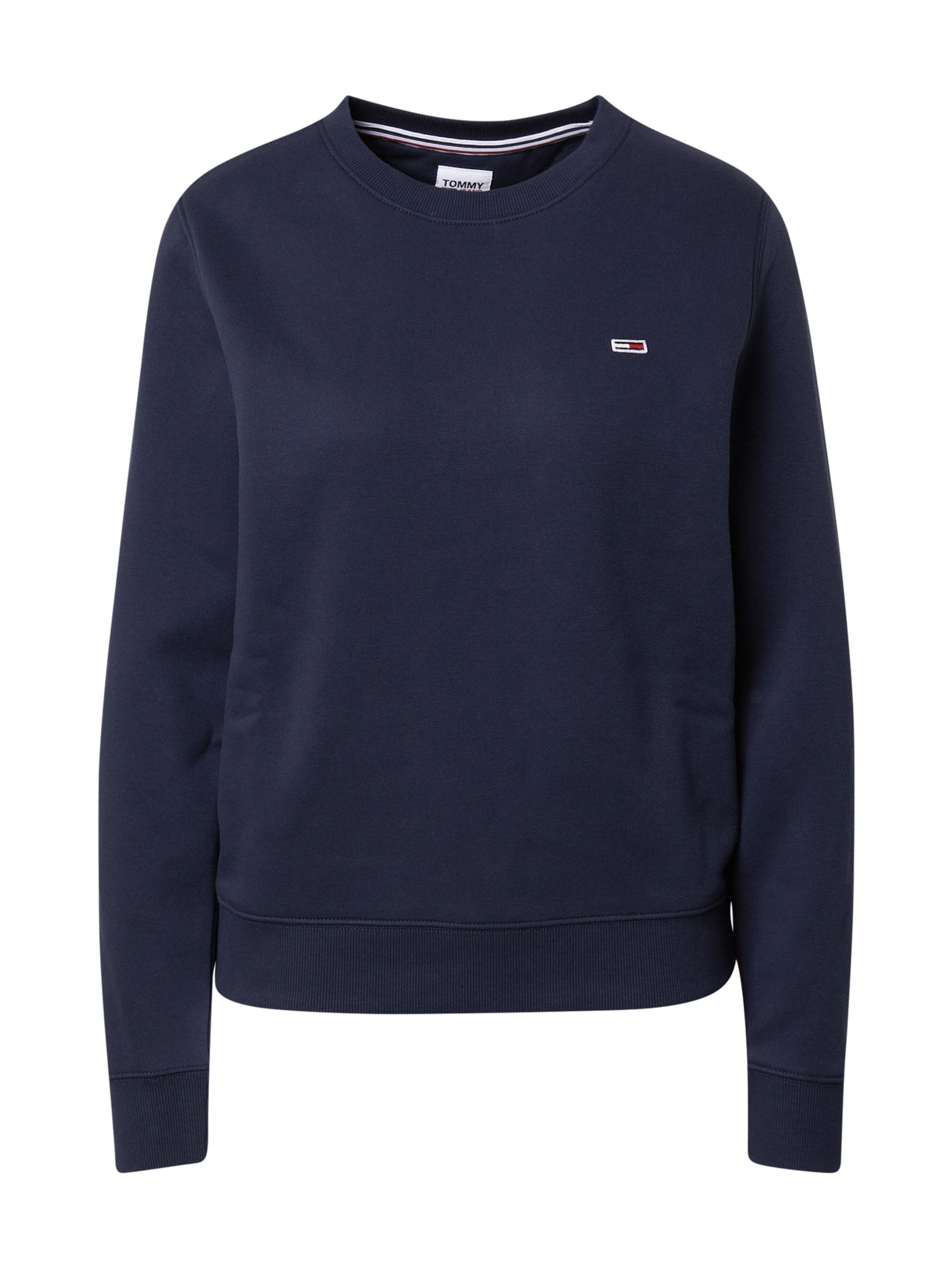 Sweat-shirt Tommy Jeans en bleu : devant