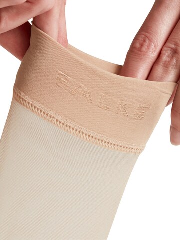 FALKE Socken 'Seidenglatt'‌‌‌ in Beige