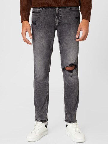 HOLLISTER Slimfit Jeans in Zwart: voorkant