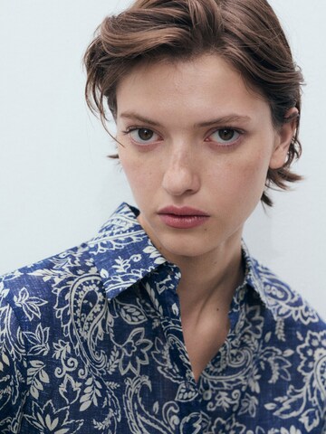 MANGO Blouse 'NEMO' in Blue