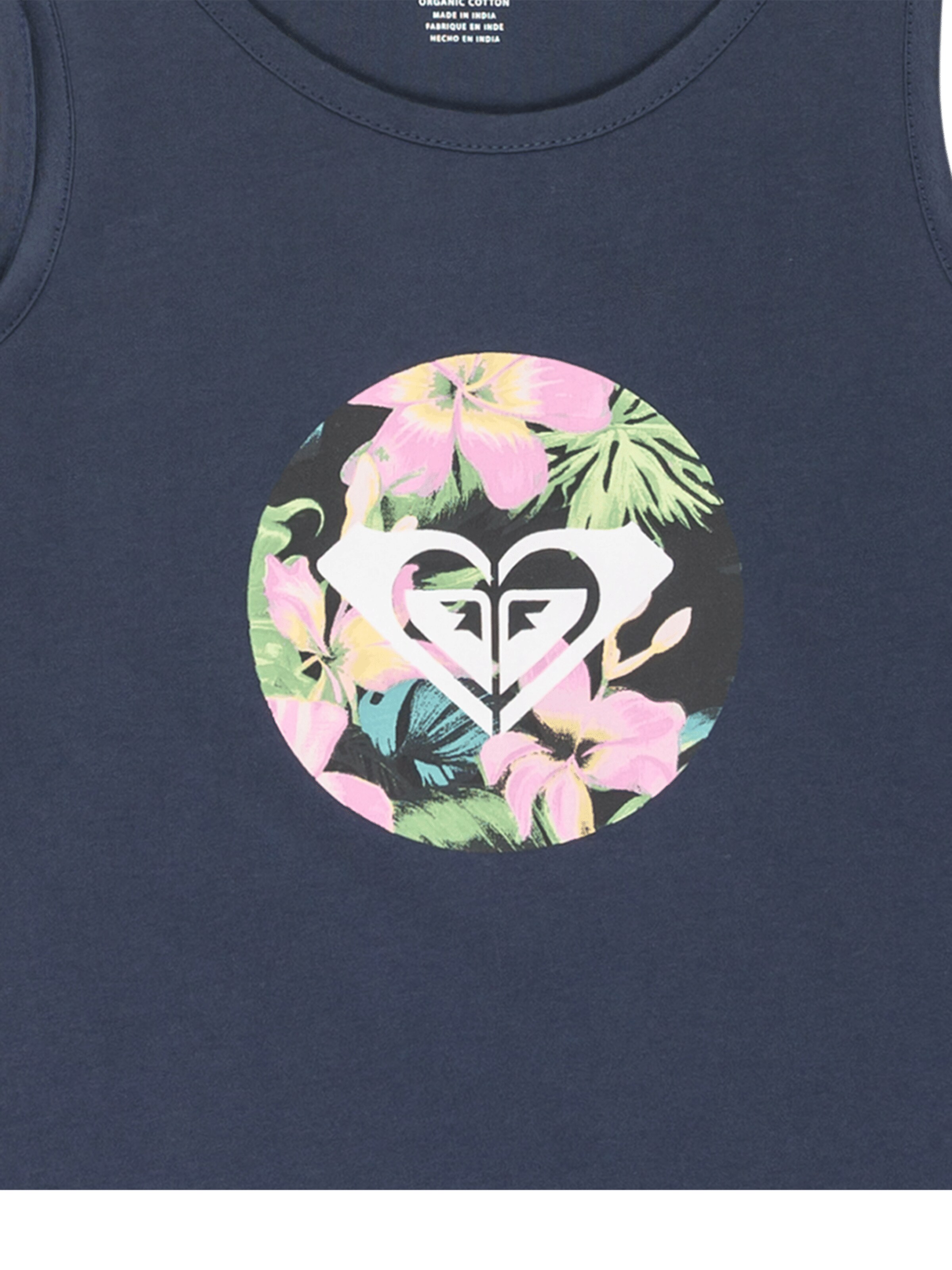 ROXY Top 'Life Floral' in Blauw